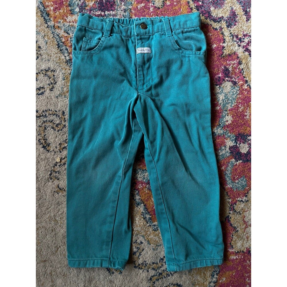 Vintage Bugle Boy Teal Jeans